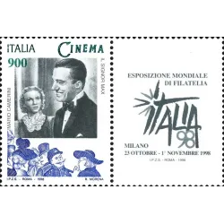 Esposizione mondiale di filatelia, a Milano - giornata del cinema