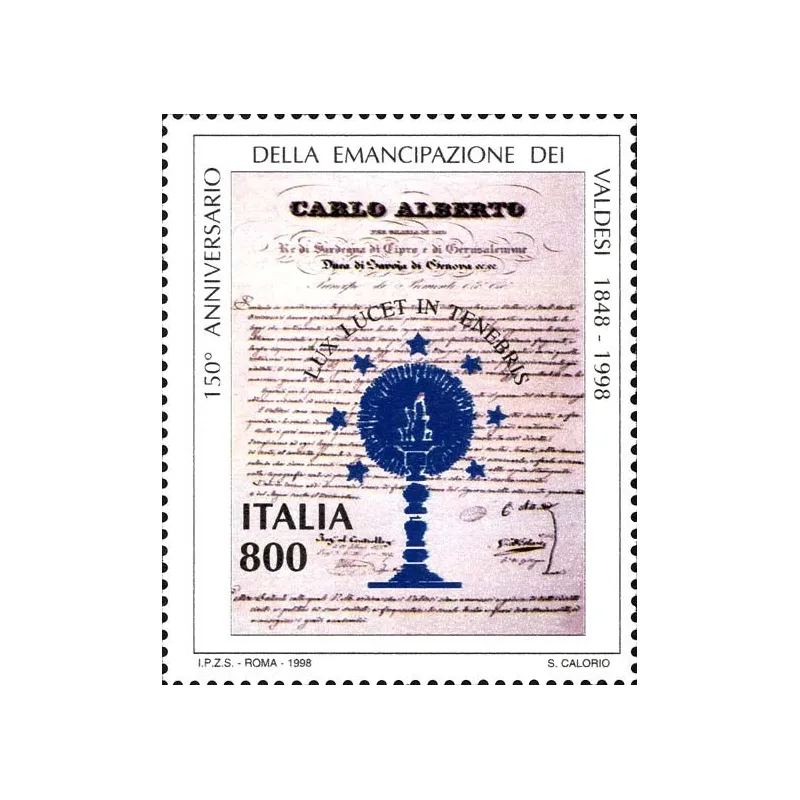 150º anniversario dell'emancipazione dei valdesi