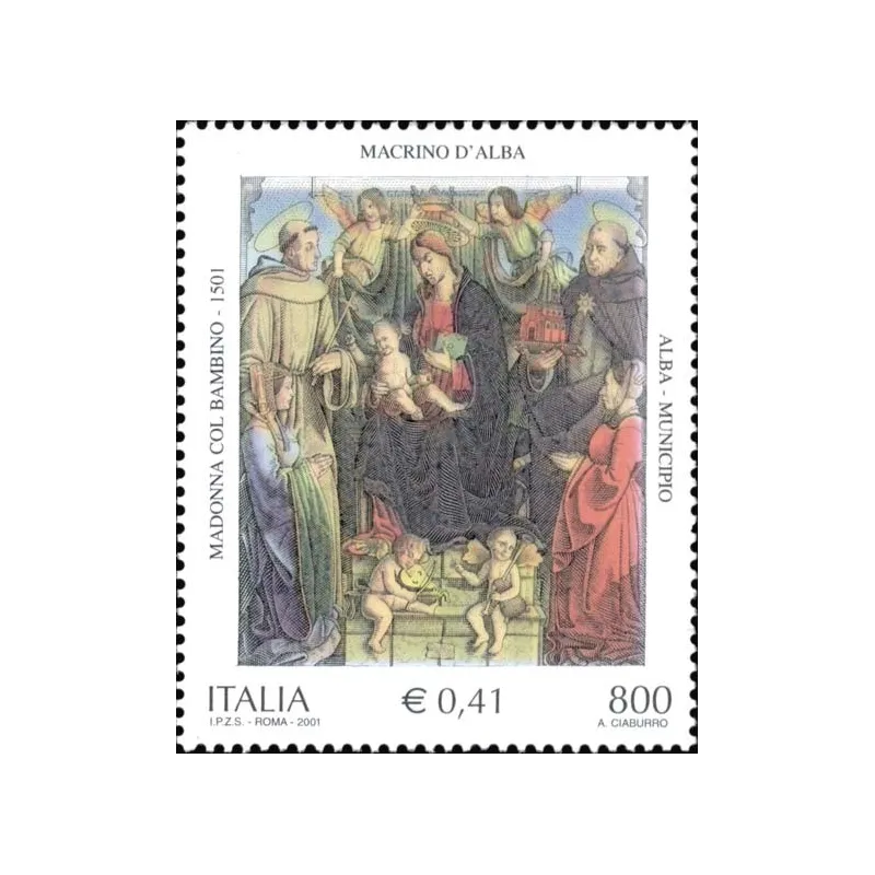 500th anniversary of the painting Madonna and Child by Macrinus d'Alba