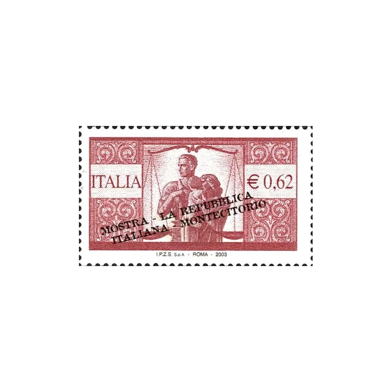 Philatelic exhibition - the Italian republic in postage stamps