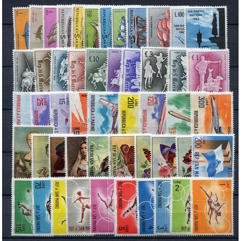 Año Completo 1963 San Marino