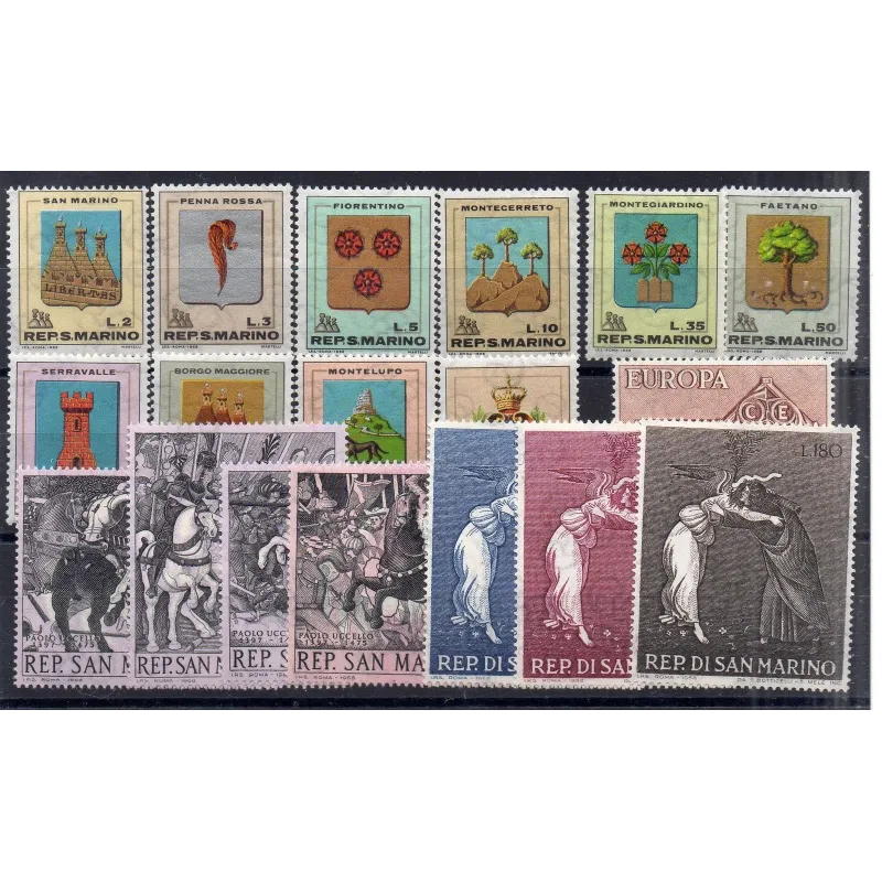 Annata completa San Marino 1968