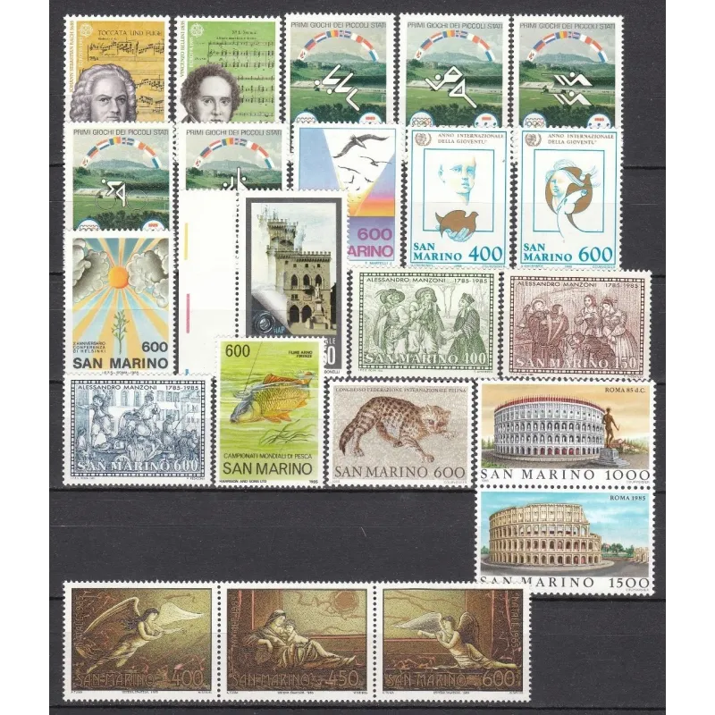 Año Completo 1985 San Marino