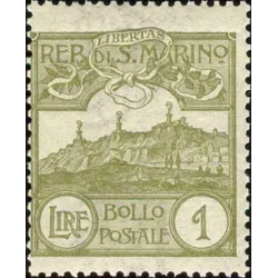 Figura o vista de san marino