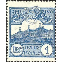 Figur oder Ansicht von san marino, neue Farben