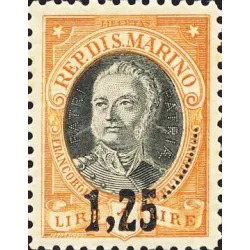 Centenary of the death of antonio onofri, overprinted