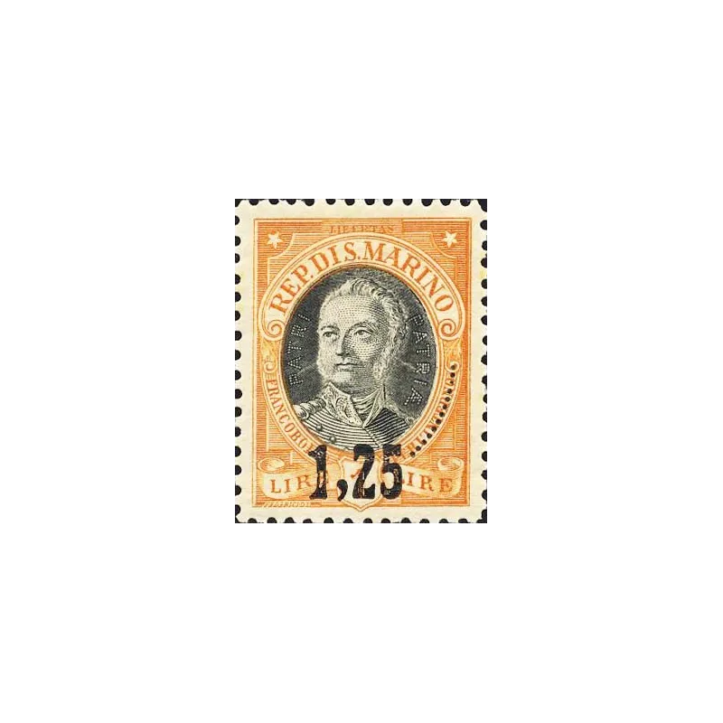 Centenary of the death of antonio onofri, overprinted