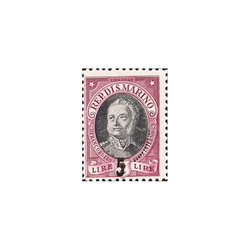 Centenary of the death of antonio onofri, overprinted