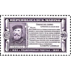 50º anniversario della morte di Giuseppe Garibaldi