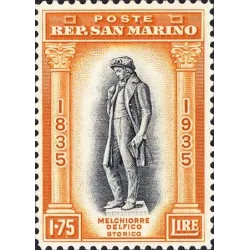 Centenario de la muerte de melchiorre delfico