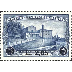 San francesco, overprinted