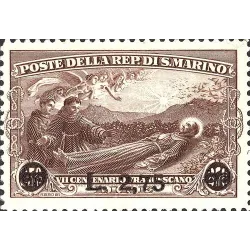 San francesco, overprinted