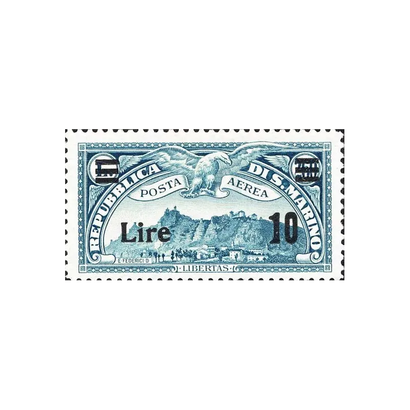 Airmail, overprinted