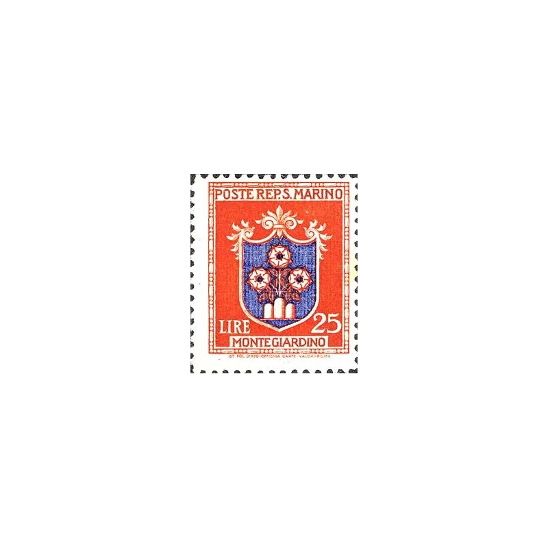 Escudo de armas de los castillos de san marino