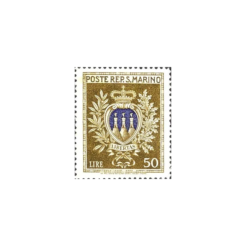 Escudo de armas de los castillos de san marino