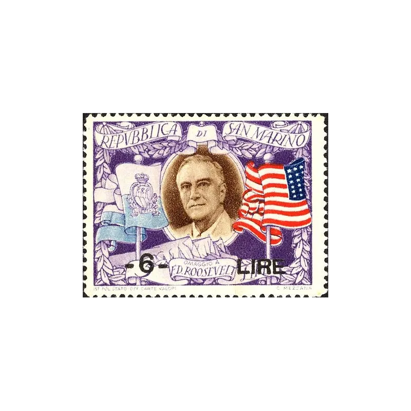 Roosevelt, overprinted