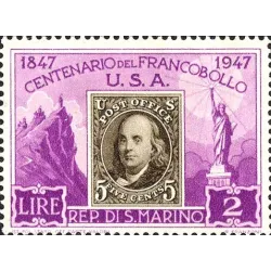 Centenary of the first stamp oa