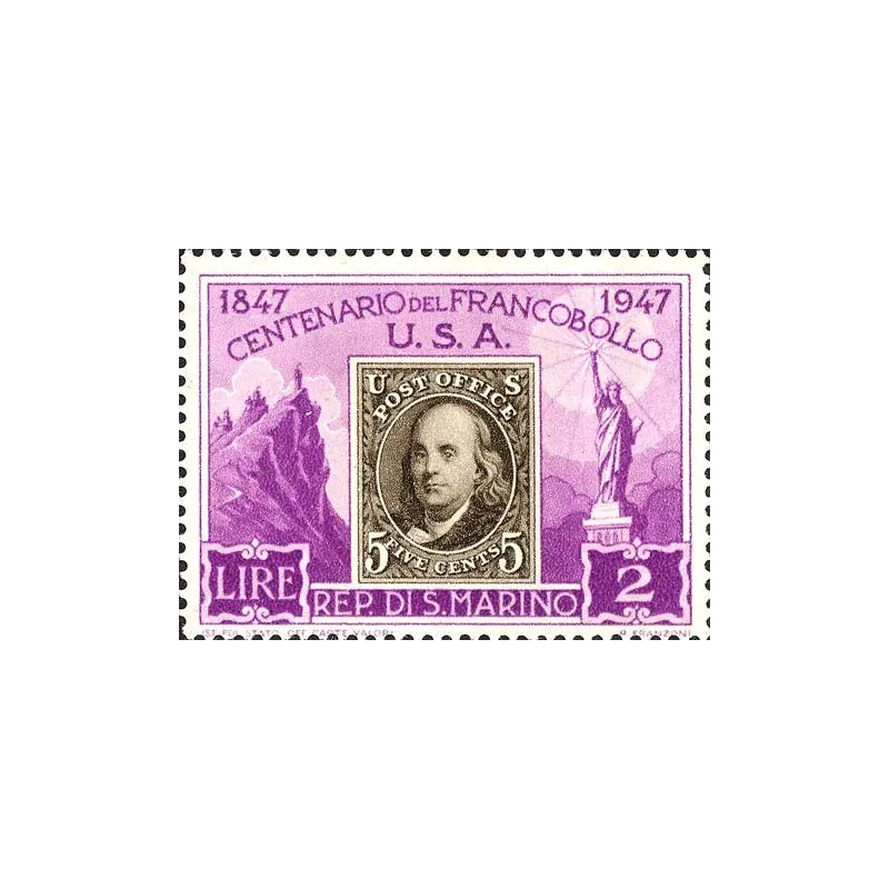 Centenary of the first stamp oa