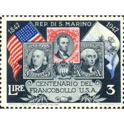 Centenary of the first stamp oa