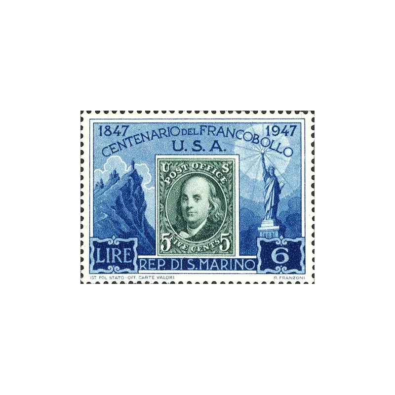 Centenary of the first stamp oa