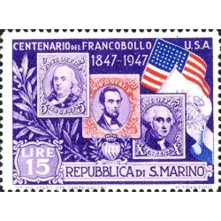 Centenary of the first stamp oa