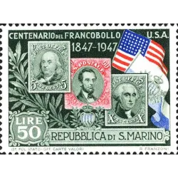 Centenario del primo francobollo USA