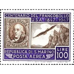 Centenary of the first stamp oa