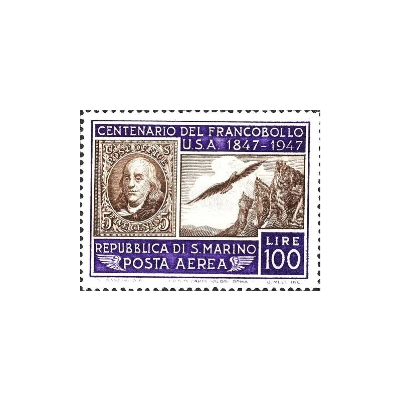 Centenary of the first stamp oa