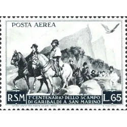 Centenary of the retreat of garibaldi to san marino