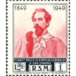 Centenaire de la retraite de garibaldi à san marino