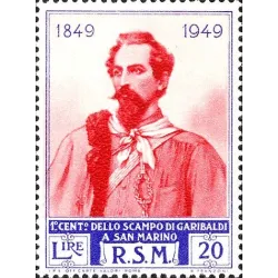 Centenary of the retreat of garibaldi to san marino