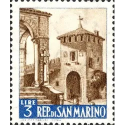 Blick auf San Marino