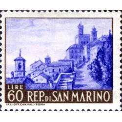 Blick auf San Marino