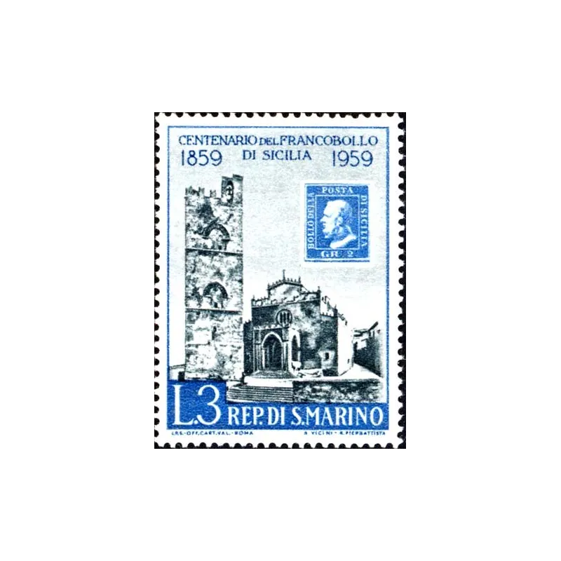 Centenaire des timbres siciliens