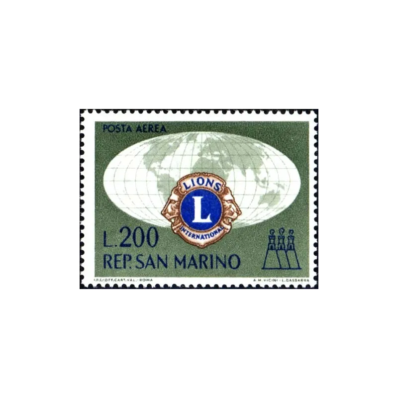 Fundando el club del león de san marino