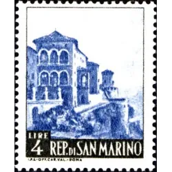 Blick auf San Marino