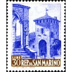 Blick auf San Marino