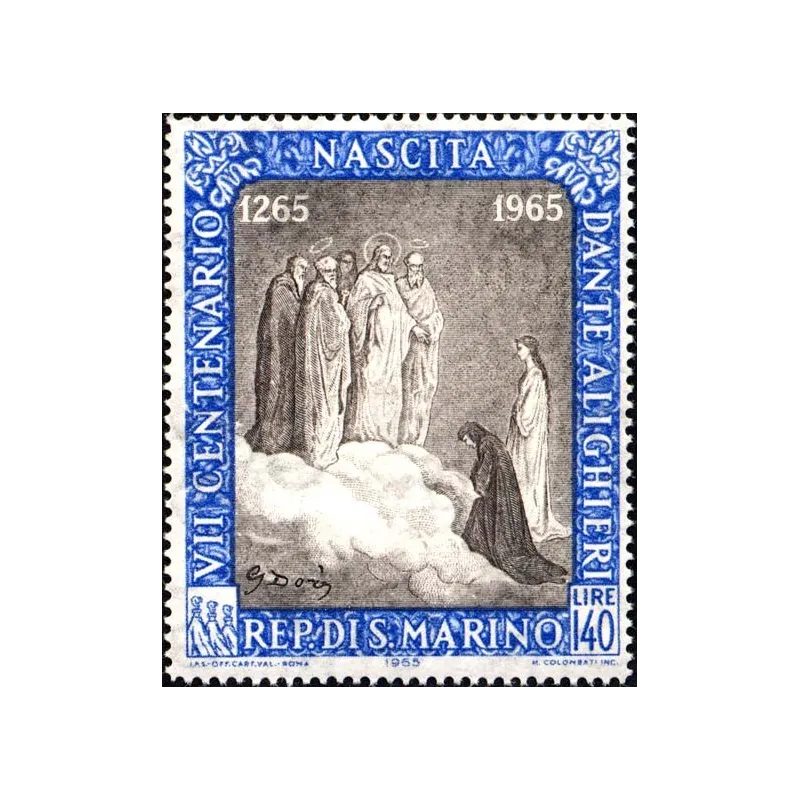 VII centenario del nacimiento de dante alighieri