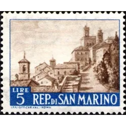 Blick auf San Marino