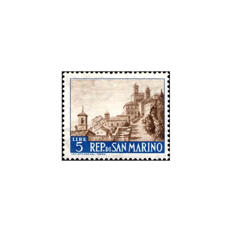 Vista de san marino