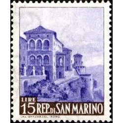 Blick auf San Marino