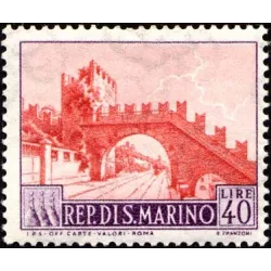 Vista de san marino