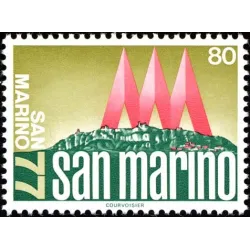 San marino philatelic event 1977