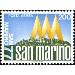 San marino philatelic event 1977