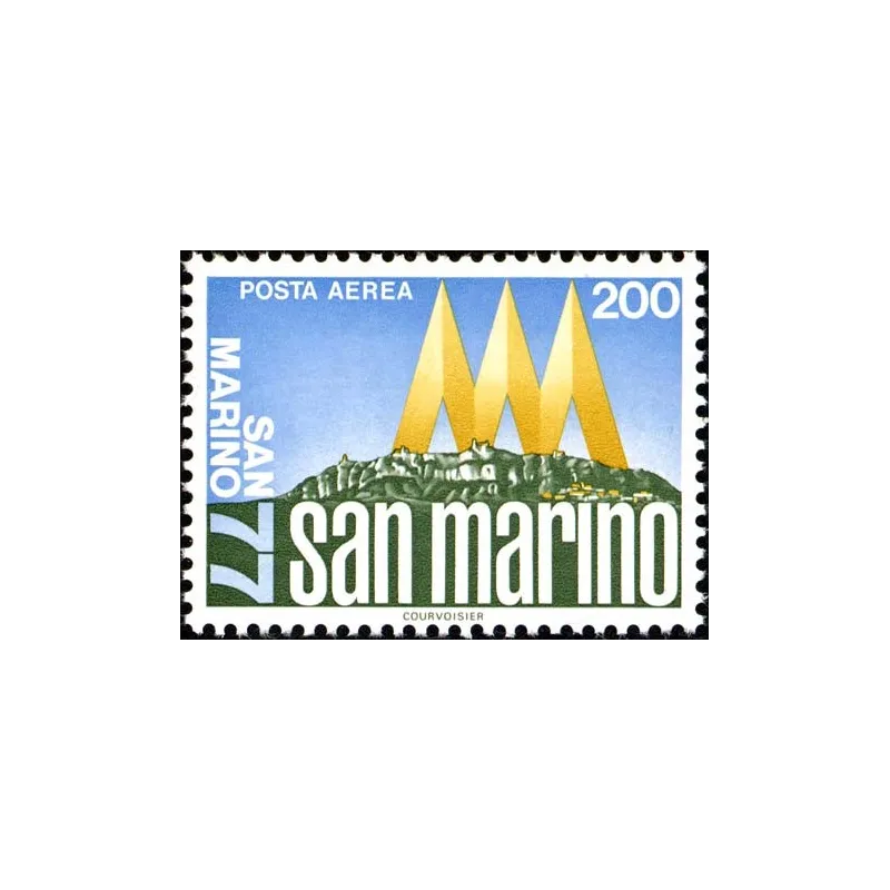 San marino philatelic event 1977