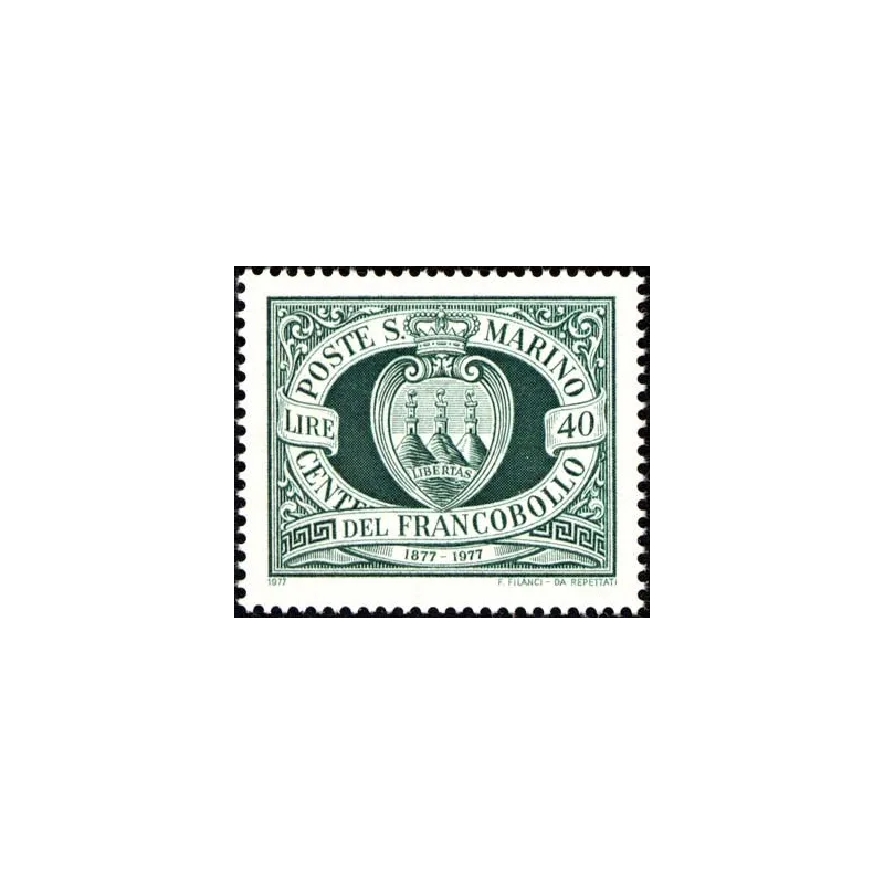 Centenaire des premiers timbres de san marino