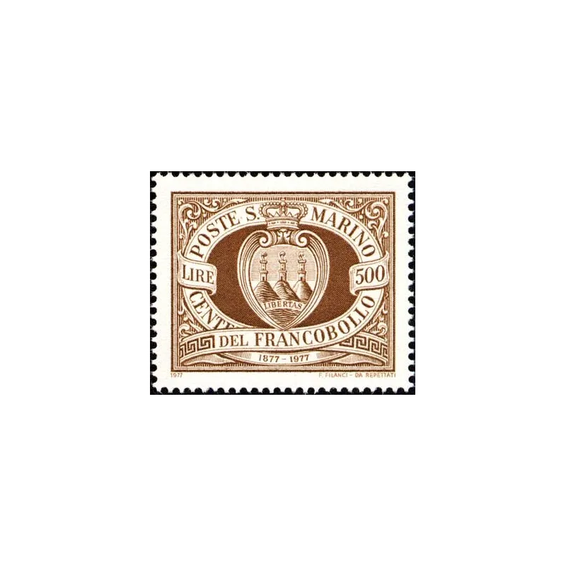 Centenaire des premiers timbres de san marino