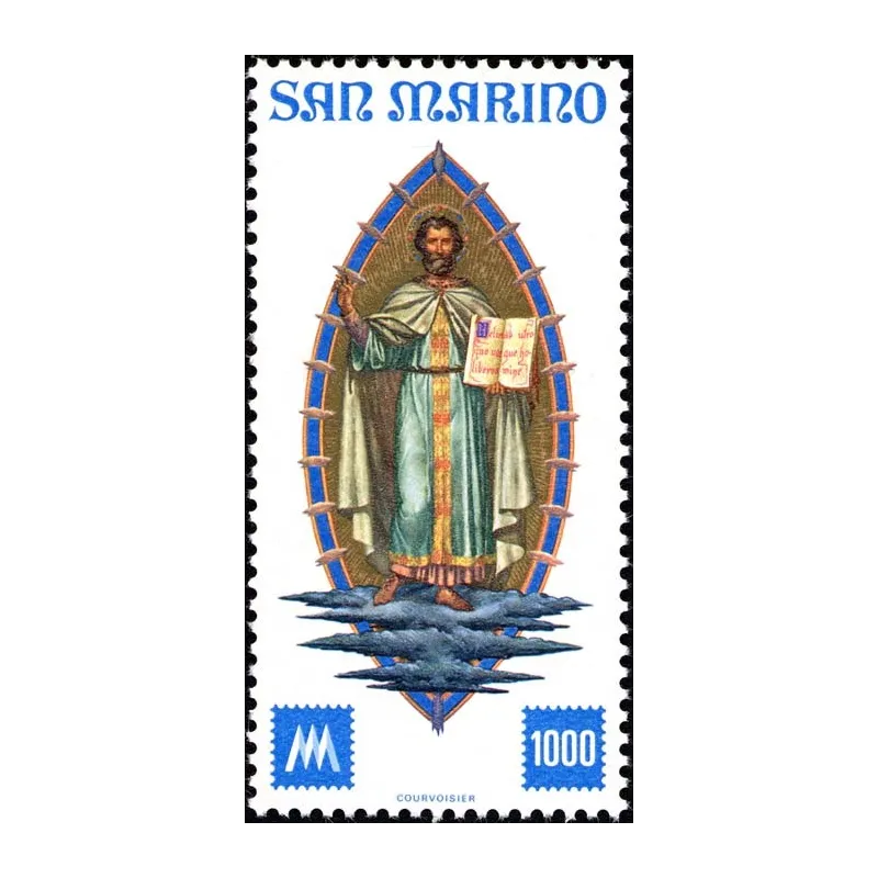 Centenario de los primeros sellos de san marino