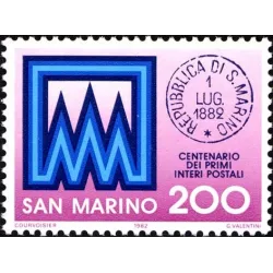 Centenario dei primi interi postali