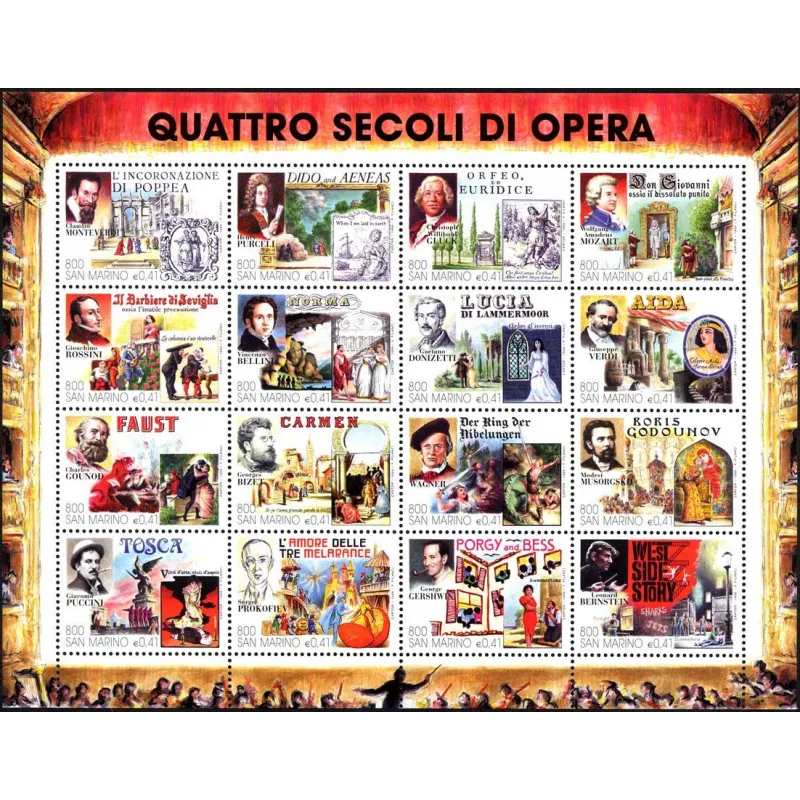 Quattro secoli di opera